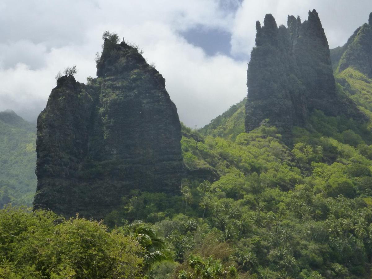 Fare Manutea Hotell Nuku Hiva Exteriör bild