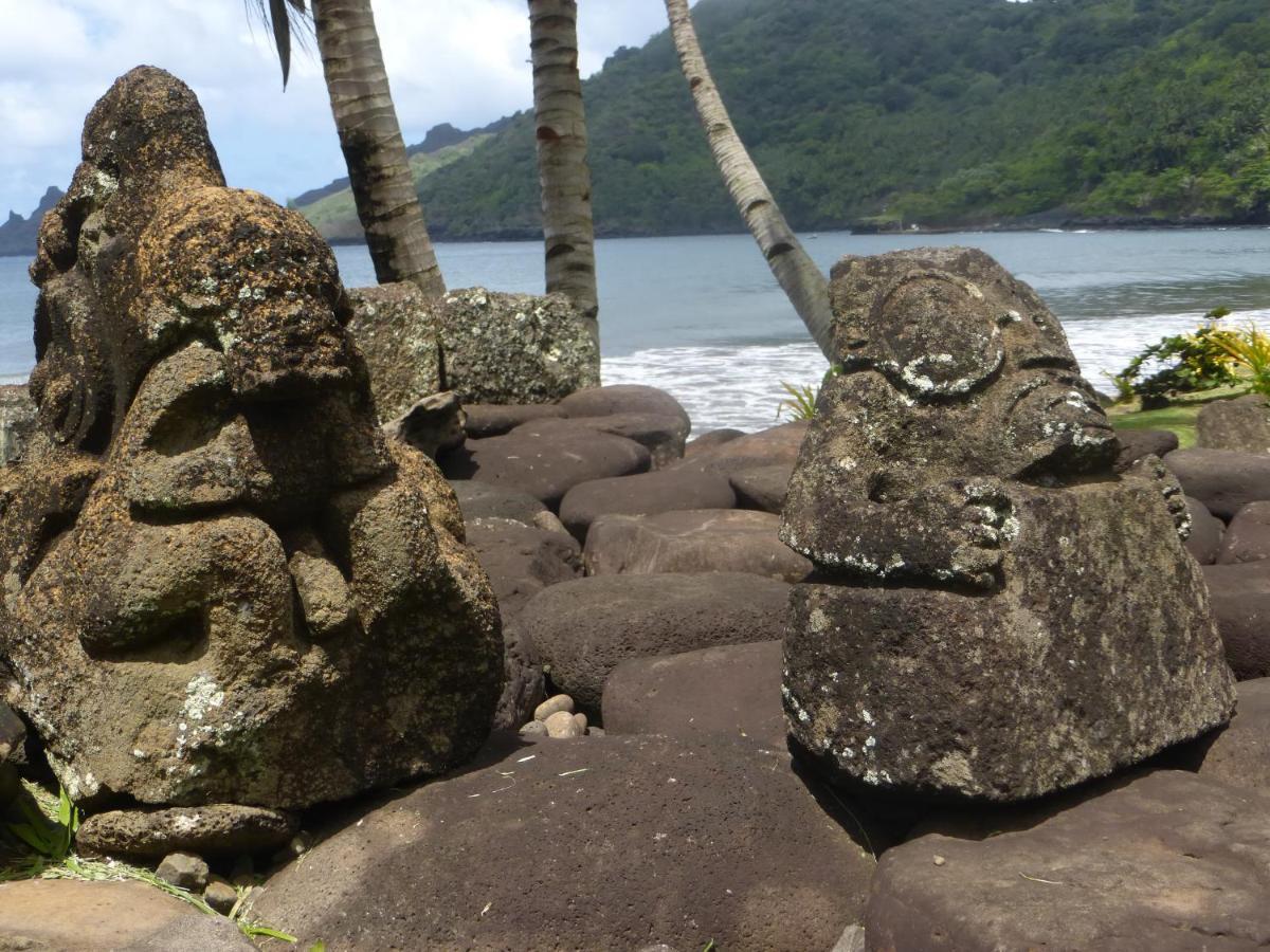 Fare Manutea Hotell Nuku Hiva Exteriör bild
